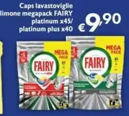 Maxi Supermercati Caps lavastoviglie limone megapack FAIRY offerta