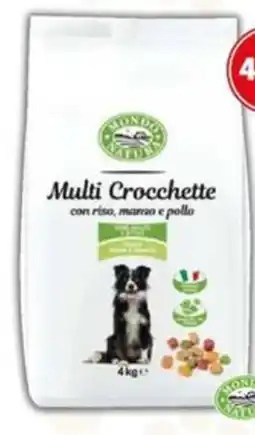 Maxi Supermercati Multi crocchette per cani MONDO NATURA offerta