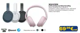 Euronics SONY WHCH720N Cuffie wireless con Noise Cancelling offerta