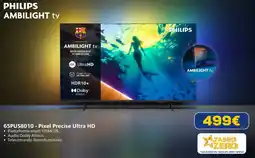 Euronics PHILIPS 65PUS8010 - Pixel Precise Ultra HD offerta