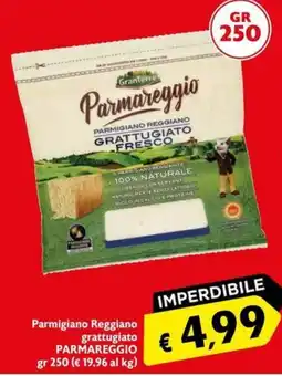 Maxi Supermercati Parmigiano Reggiano grattugiato PARMAREGGIO offerta