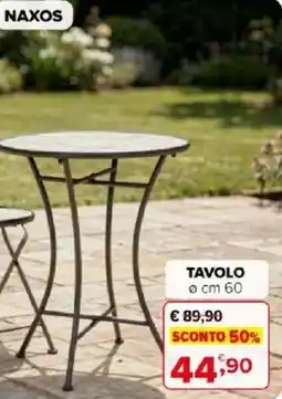Iperal Naxos tavolo offerta