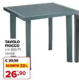 Iperal Tavolo fiocco offerta