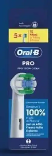 Maxi Supermercati Oral B Ricarica precision clean x5 offerta