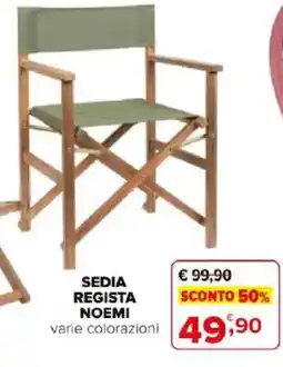 Iperal Sedia regista noemi offerta