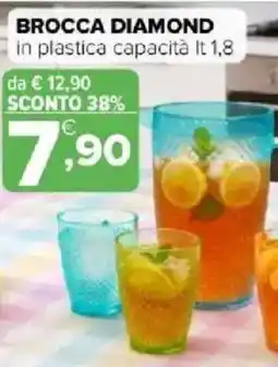Iperal Brocca diamond in plastica offerta