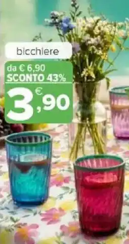 Iperal Bicchiere in plastica offerta