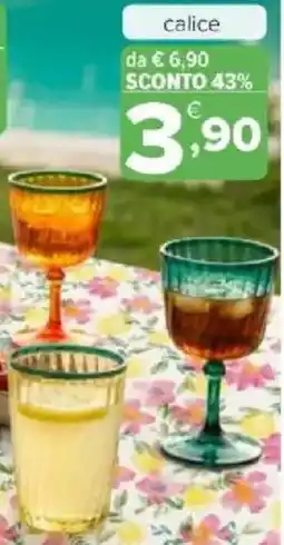 Iperal Calice in plastica offerta