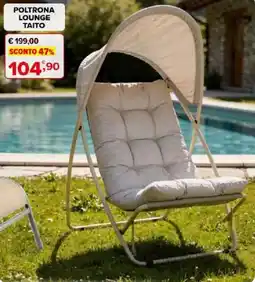 Iperal Poltrona lounge taito offerta