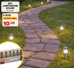Iperal Set lampioncini solari offerta