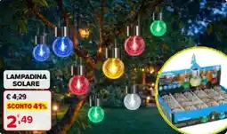 Iperal Lampadina solare offerta