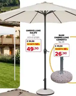 Iperal Ombrellone kalife offerta