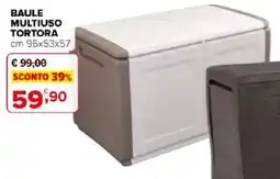 Iperal Baule multiuso tortora offerta
