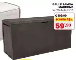 Iperal Baule samoa marrone offerta