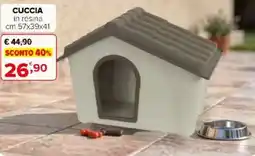 Iperal Cuccia in resina offerta