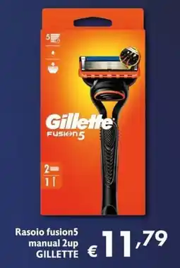 Maxi Supermercati Rasoio fusion5 manual 2up GILLETTE offerta