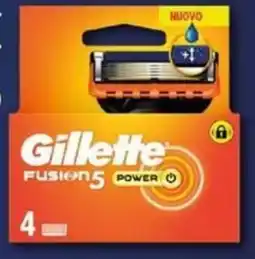 Maxi Supermercati Lame fusion5 power GILLETTE offerta
