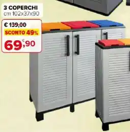 Iperal 3 coperchi offerta