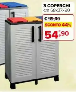 Iperal 3 coperchi offerta