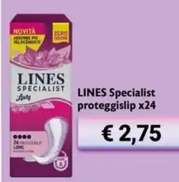 Maxi Supermercati LINES Specialist proteggislip x24 offerta