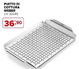 Iperal Piatto di cottura WEBER offerta