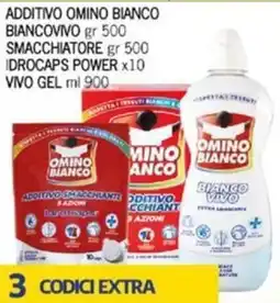 Maxi Supermercati Additivo OMINO BIANCO offerta