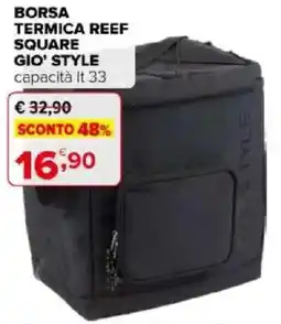 Iperal Borsa termica reef square GIO' STYLE offerta