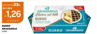 Ekom Granarolo Burro 200g offerta