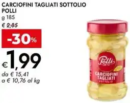 Bennet Carciofini tagliati sottolio POLLI offerta