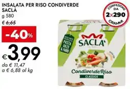 Bennet Insalata per riso condiverde SACLA offerta