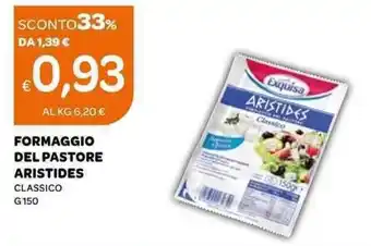 Ekom Aristides Formaggio Del Pastore Classico 150g offerta