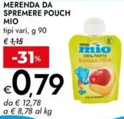 Bennet Merenda da spremere pouch MIO offerta