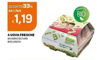 Ekom 4 Uova Fresche offerta