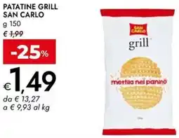 Bennet Patatine grill SAN CARLO offerta