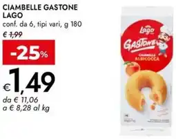 Bennet Ciambelle gastone LAGO offerta