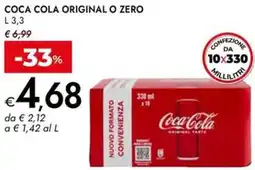 Bennet Coca cola original o zero offerta