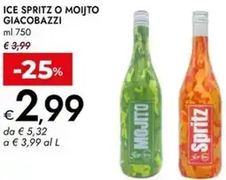 Bennet Ice spritz o moijto GIACOBAZZI offerta