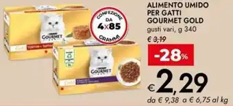 Bennet Alimento umido per gatti GOURMET GOLD offerta