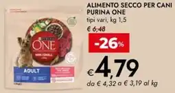 Bennet Alimento secco per cani PURINA ONE offerta