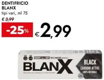 Bennet Dentifricio BLANX offerta