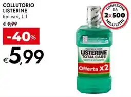 Bennet Collutorio LISTERINE offerta