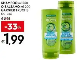 Bennet Shampoo o balsamo GARNIER FRUCTIS offerta