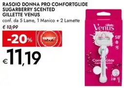 Bennet Rasoio donna pro comfortglide sugarberry scented GILLETTE VENUS offerta