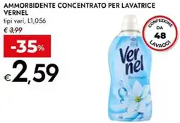 Bennet Ammorbidente concentrato per lavatrice VERNEL offerta