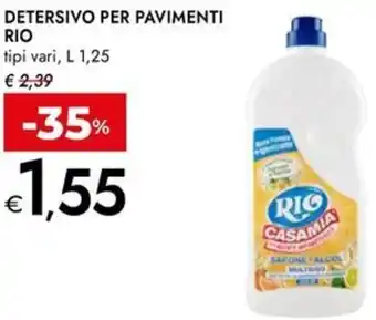 Bennet Detersivo per pavimenti RIO offerta