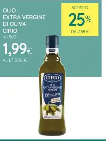 Ekom Cirio Olio Extra Vergine Di Oliva 500 ml offerta