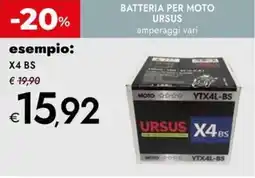Bennet Batteria per moto URSUS offerta