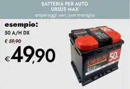 Bennet Batteria per auto URSUS MAX offerta