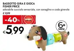 Bennet Bassotto gira e gioca fisher price offerta