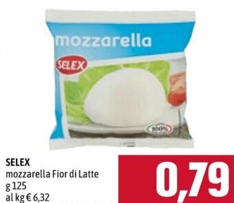Famila Selex Mozzarella Fior di Latte 125 g offerta